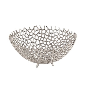 Nouveau dessus de table décoratif maison mariage et hôtels utilisés bol de service plat et bols en aluminium finis personnalisés. - Product Image 6