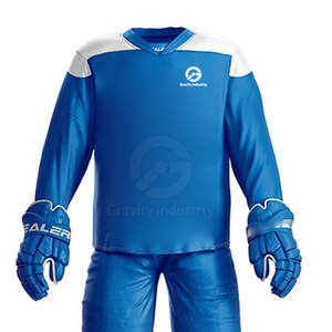 Fabricante de Pakistán, Uniforme de Hockey sobre Hielo, Ropa Deportiva para Adultos, Servicio OEM, 100% Poliéster, Secado Rápido, Transpirable, Ecológico - Product Image 5