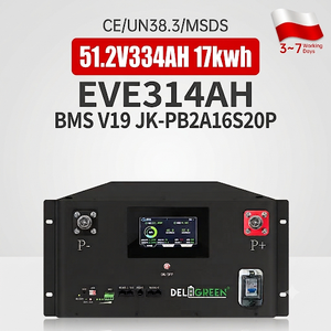 Paket Baterai Lithium Ion Tenaga Surya Poland Stock Berkualitas Tinggi 51.2V334Ah 17kWh Bersertifikasi CE&UN38.3 Paket Baterai Lifepo4 - Product Image 1