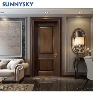 <span class=keywords><strong>Puerta</strong></span> <span class=keywords><strong>de</strong></span> madera maciza <span class=keywords><strong>de</strong></span> <span class=keywords><strong>caoba</strong></span> pintada Diseño Interior estilo americano personalizado Sunnysky <span class=keywords><strong>precio</strong></span> - Product Image 2