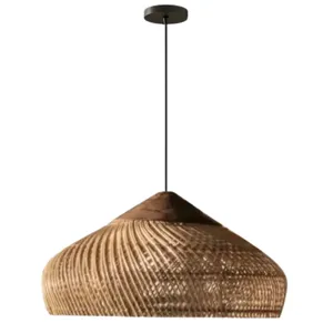 โคมไฟหวาย Zadie ดีไซน์หรูหราสไตล์ฟาง สำหรับตกแต่งบ้าน - Product Image 4