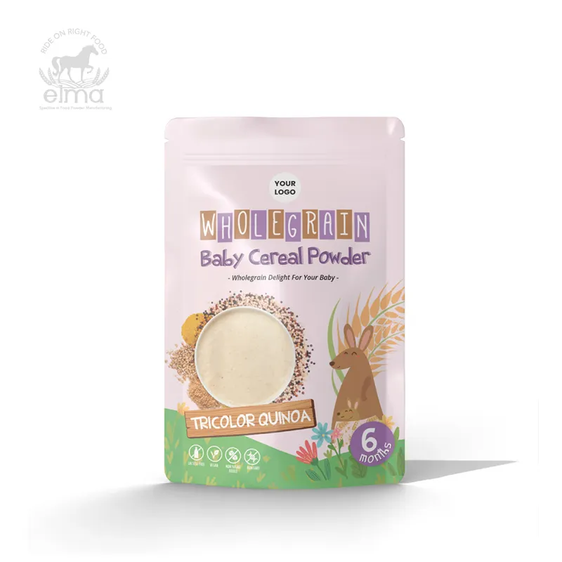 Wholesale Price Quinoa Multigrain Cereal Baby Food Powder with Organic Nutritious and Delicious food
