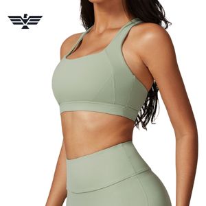 Sujetadores deportivos ligeros de alta calidad 2025 para mujer, alto soporte, secado rápido, transpirable, púrpura, respetuoso con el medio ambiente, directo desde Pakistán - Product Image 3