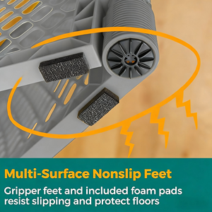 Parc de jeu pliable pour chien personnalisable, intérieur/extérieur. Fabriqué aux États-Unis. Parc de jeu <span class=keywords><strong>autoportant</strong></span> pour chiots à 6 panneaux, barrière pour chien de 26 po de hauteur - Product Image 4