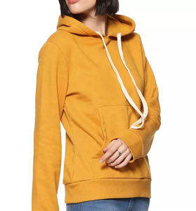 Sudaderas con capucha de las mujeres de moda 2025 sudaderas con capucha de las mujeres de diamantes de imitación de gran tamaño nuevo estilo de algodón ropa activa sudaderas con capucha casuales lisas para la venta - Product Image 4