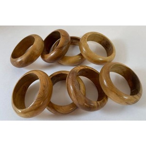 Servilleteros de madera para mesa de bodas, venta al por mayor, soporte para pañuelos, decoración de fiesta, servilletas de madera, anillo directo de fábrica - Product Image 4