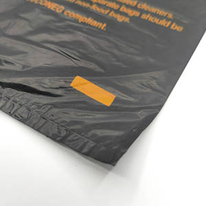 Sac à provisions en plastique de T-shirt résistant et résistant imprimé de logo personnalisé pour les supermarchés - Product Image 4