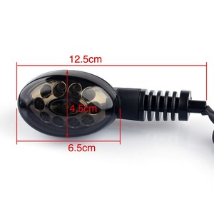 ไฟเลี้ยว LED ด้านหน้าด้านหลังสำหรับ Kawasaki Ninja 250R <span class=keywords><strong>klx</strong></span> 250 Vulcan <span class=keywords><strong>650</strong></span> Z650RS - Product Image 4