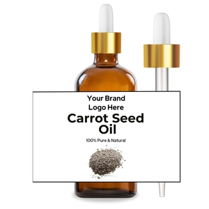 Semilla de zanahoria de aceite esencial puro orgánico 100% Premium (Daucus Carota) y etiqueta privada de Rosa OEM para el cuidado de la salud corporal - Product Image 1