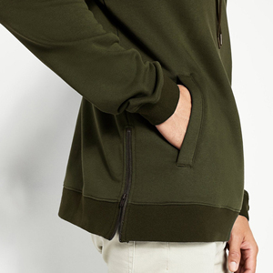 Sudadera con Capucha para Hombre, 100% Algodón, 500 GSM, Personalizable con Logotipo, Color Sólido, Estilo Urbano, Tallas Grandes, Sudadera Lisa para Invierno - Product Image 3