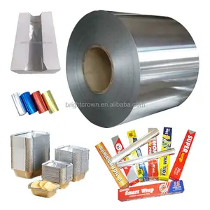 Chine vente en gros feuille d'aluminium pour l'emballage de snacks, matériau de joint de papier d'aluminium, fournisseur d'or fournisseur d'emballage feuille d'aluminium