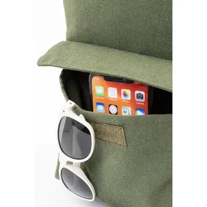 Rekan Recycled <b>Canvas</b> <b>Backpack</b> Sustainable Promotional Gadgets Eco-Friendly and Stylish - Product Image 3