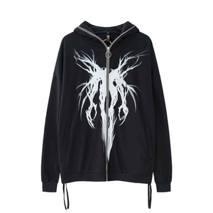 Custom Logo Winter <b>3D</b> Zipper <b>Hoodie</b> with 100% Cotton Fleece Waterproof & Breathable Long Sleeve for Men - Product Image 1