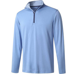 Nouveau sweat-shirt personnalisé de haute qualité à la mode à la mode avec matériau en coton séchage rapide respirant quart de fermeture éclair sweats à capuche pour hommes - Product Image 4