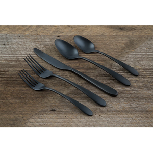 Hot Sale Cheap Price 5PCS Stainless Steel Mirrored Cutlery Kitchen Knife Fork <b>Spoon</b> Set Wedding Hotel & Kitchenware - Product Image 6