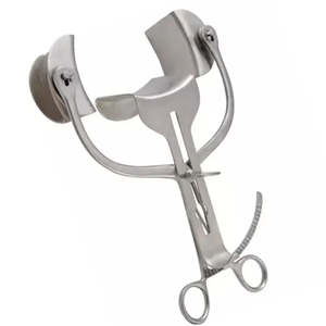 Retractor Abdominal Manual de Acero Inoxidable Balfour, Instrumentos Veterinarios, Base Quirúrgica, CE SurgiRight - Product Image 2