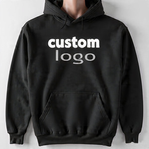 Sweat-shirt à capuche personnalisé avec logo imprimé pour homme, 100% coton molletonné, décontracté, coupe classique, avec poche avant, design automne - Product Image 4