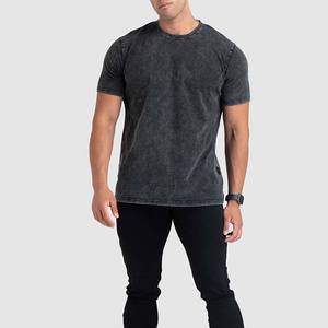 Camisetas de Cuello Redondo para Hombre, Lavado Ácido, Corte Regular, Alta Calidad, Personalizables, 100% Algodón, Ecológicas, Transpirables, Estilo Urbano - Product Image 2