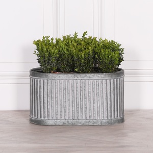 Jardinera de metal texturizado para decoración del hogar en el mejor precio de la India - Product Image 6