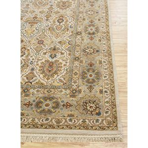 Alfombras de Lana Anudadas a Mano Gulnar Ivory Spr-41, Rectangulares, con Diseño Boho Floral y Abstracto para el Hogar y el Pasillo - Alfombras Jaipur US - Product Image 3