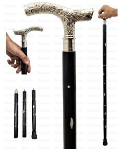 Canne en bois moderne faite à la main avec poignée en métal, respectueuse de l'environnement, de haute qualité, vente en gros - Product Image 1