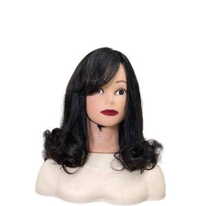 Peluca médica personalizable con malla frontal, tapa Full HD, sin pegamento, comodidad, línea de cabello Natural, cabello virgen, longitud larga, colores naturales, Vietnam - Product Image 3