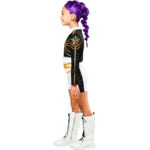 Disfraz Básico Dorado de Demon Hunters de K-Pop para Niños, Conjunto de Top y Pantalones Cortos - Product Image 4