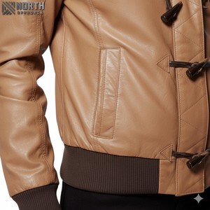 Vestes surdimensionnées pour femmes en cuir véritable Vestes pour femmes de haute qualité Vente en gros Mode veste en cuir de mouton Logo personnalisé - Product Image 6