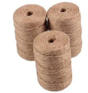 Rouleau de jute naturel de chanvre pré-rouleau en rouleaux Lingot de jute à motif brut - Product Image 6