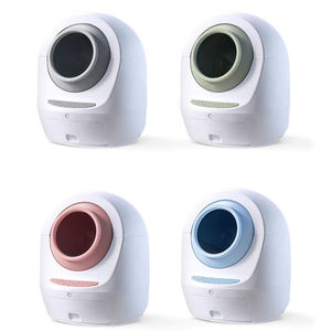 Kotak kotoran kucing elektrik cerdas tertutup seluruhnya, aplikasi pembersih otomatis, kontrol WiFi, mudah dibersihkan, sekali sentuh, kotoran kucing cerdas - Product Image 6