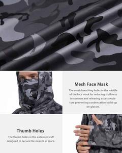 Top Trending Men's Custom Performance Men's Uv Protection Sudaderas CON CAPUCHA DE PESCA Diseña tus propias sudaderas con capucha de pesca transpirables impermeables - Product Image 4