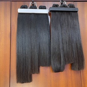 เครื่องขยายเส้นผมสีดำธรรมชาติพร้อมเส้นผมมนุษย์พร้อมส่ง - Product Image 2