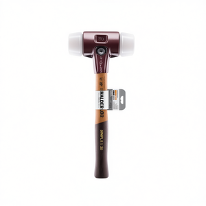 Marteau à tête souple SIMPLEX pour bois de dureté moyenne, longueur 405 mm, diamètre de la tête 60 mm, superplastique blanc, pour travaux de percussion - Product Image 3