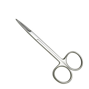 Meilleure vente de ciseaux à iris droits 9cm, 10.5cm, 11.5cm Instruments chirurgicaux en acier inoxydable de haute qualité Ciseaux à iris - Product Image 4