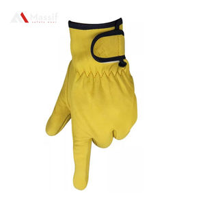 Gants de conduite en cuir de haute qualité pour hommes et femmes Style uni Couleur Caractéristique Hiver Applicable Vente chaude Équipement de cyclisme - Product Image 4