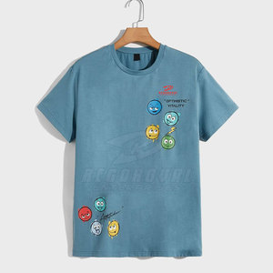 เสื้อยืดผู้ชายคอกลมออกแบบได้ตามต้องการสไตล์ใหม่ - Product Image 1