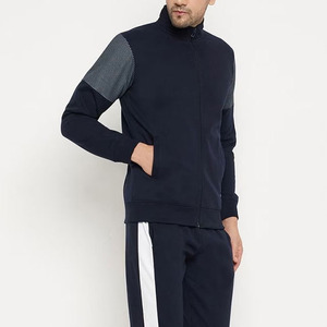 Survêtement à capuche uni de haute qualité pour homme, polyester/coton, séchage rapide, léger, respirant, écologique, impression de logo 2026 - Product Image 6