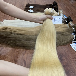 ผมต่อแบบตรงธรรมชาติผม100% จากเวียดนามแท้สีชมพู - Product Image 4