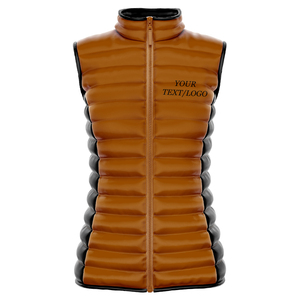 Chaleco acolchado para hombre y chalecos de burbuja Chalecos de bombardero hinchados con estilo en cuero de primera calidad para un aspecto funcional de moda - Product Image 6