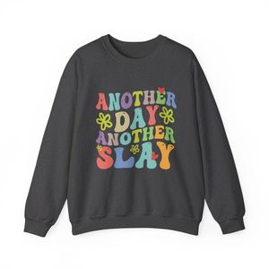 Sudadera de cuello redondo estampada al por mayor, jersey de mezcla de algodón suave para impresión y bordado personalizados - Product Image 3