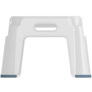 Sgabello antiscivolo per bambini bianco 42.8X35.8X25 cm per bambini sicuro per lavandino e wc in bagno e camera da letto - Product Image 2