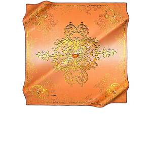 ผ้าพันผมไหมฟอยล์สีสันสดใส รุ่น 6802202 รูปทรงสี่เหลี่ยม - Product Image 1