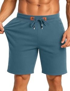 กางเกงขาสั้นลำลองสไตล์ฤดูร้อนสำหรับผู้ชายด้วยผ้าฝ้ายระบายอากาศสำหรับสวมใส่สบายในชีวิตประจำวัน - Product Image 4