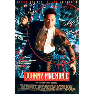 Póster moderno de Johnny Mnemonic para decoración de pared - Product Image 1