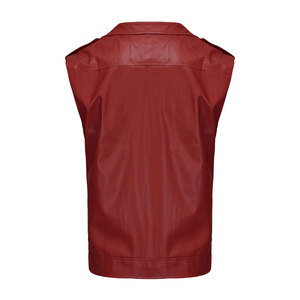 Gilet en cuir pour homme de qualité supérieure, design personnalisé, durable, pour l'hiver, nouvelle arrivée, vêtements d'extérieur, prix de gros - Product Image 3