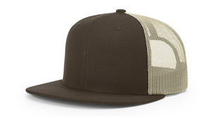 Custom Embroidery <b>Waterproof</b> Canvas Truckers Hat Richardson Solid One Color 5 Panel Polyester/Cotton <b>Caps</b> Man Four Seasons - Product Image 3