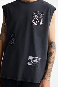New Arrival Summer Unisex Gym <b>Tank</b> <b>Top</b> Custom Logo Printed Heavyweight 100% Cotton <b>Loose</b> Sleeveless Design <b>Tank</b> <b>Tops</b> in Bulk - Product Image 2