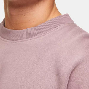 2026 Wholesale Rate New Design <b>Men</b> High Quality Breathable <b>Thick</b> Heavy Cotton <b>Fleece</b> Pullover Oversize Sweatshirt For <b>Men</b> - Product Image 3