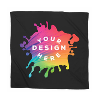 Pañuelo para la Cabeza de Algodón de Alta Calidad con Logotipo Personalizado, Estilo Hip Hop, Multifuncional para Exteriores, 22x22 Pulgadas