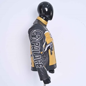 High Quality Knitted Custom logo Style Low MOQ Leather Arms Streetwear <b>Printed</b> <b>Fabric</b> Manufacturer's Good Women's Varsity Jacket - Product Image 2